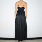 Black Empire Waist Nightgown (Small)