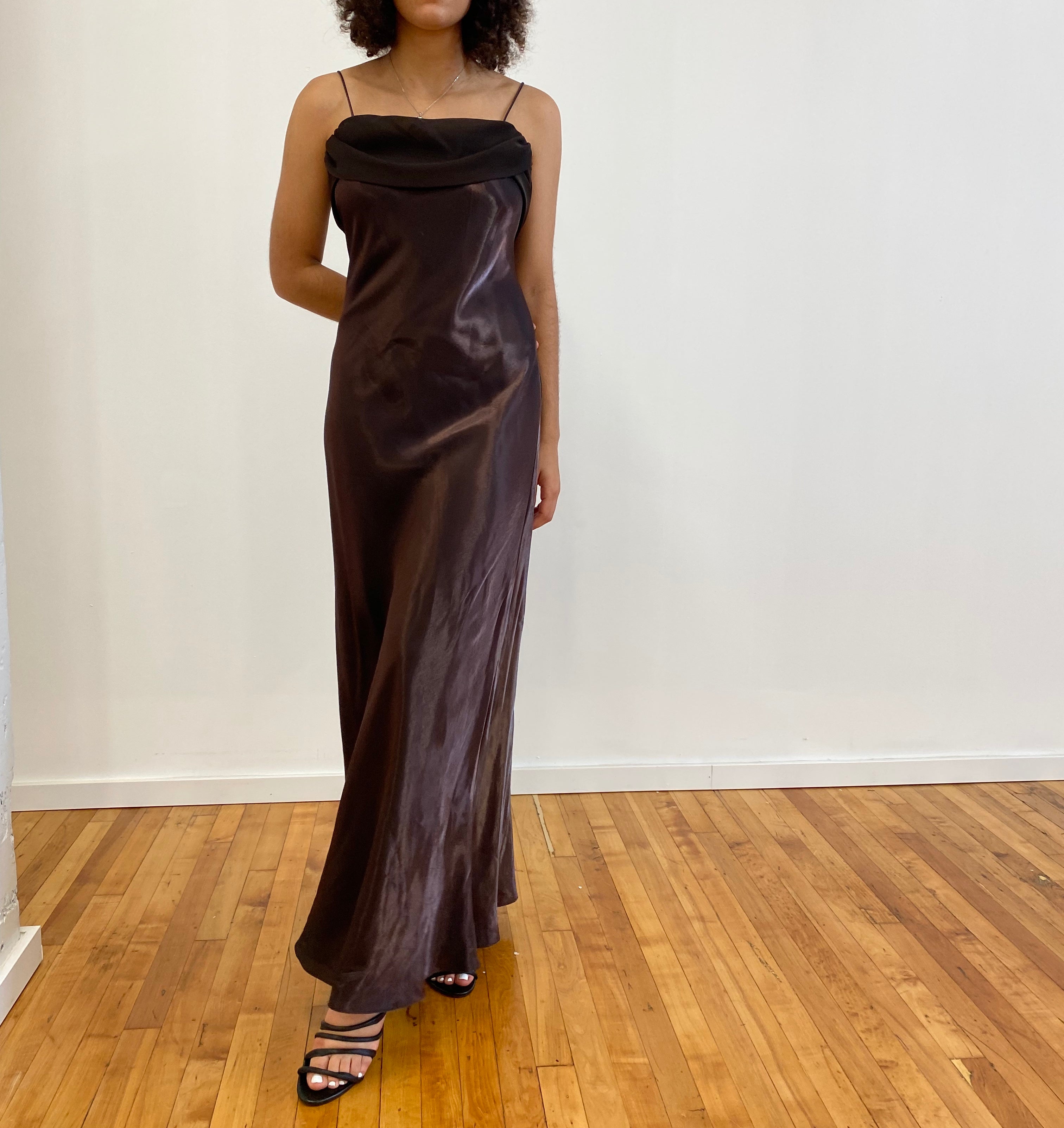 Black brown maxi