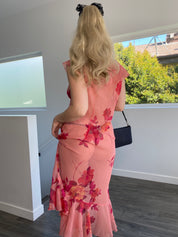 90s Floral Dress