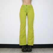 Miss Sixty Chartreuse Pants (S-M) 