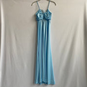 Vintage sky blue slip