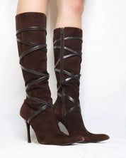 Knee High Stiletto Boots (6.5 US/37 EU)