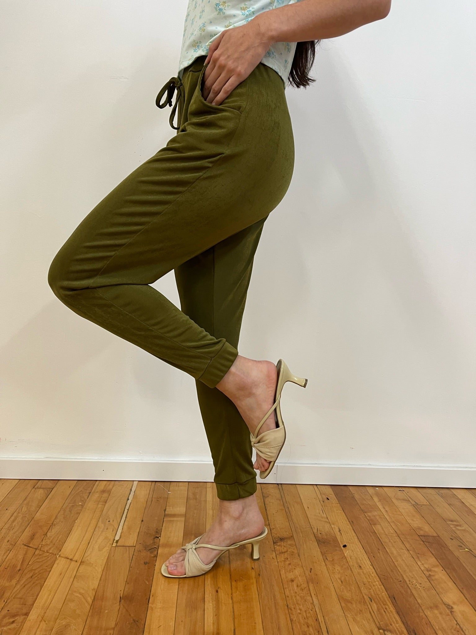 Forest green joggers