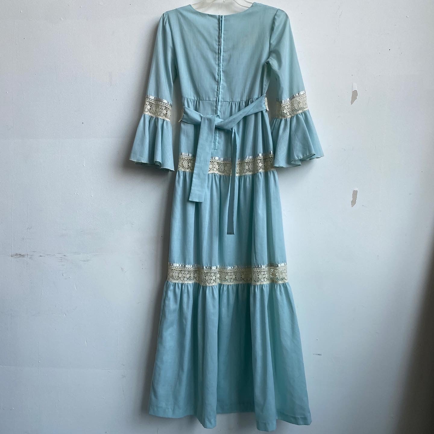 Baby blue prairie dress