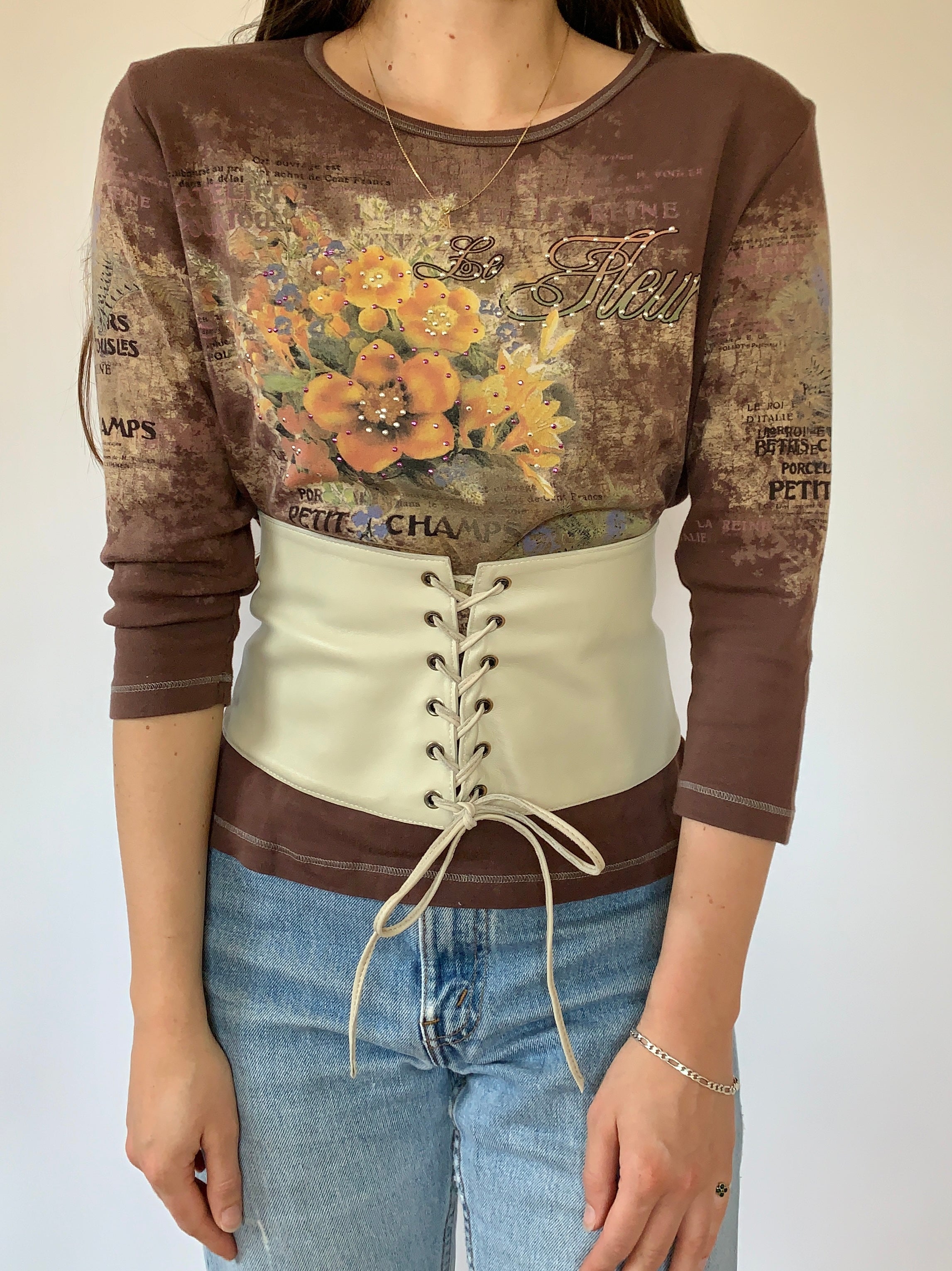 Leather Waist Corset