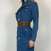 Vintage 70s Funky Waist Belt (S)