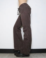 Baggy Brown Cargo Pants (Medium) 