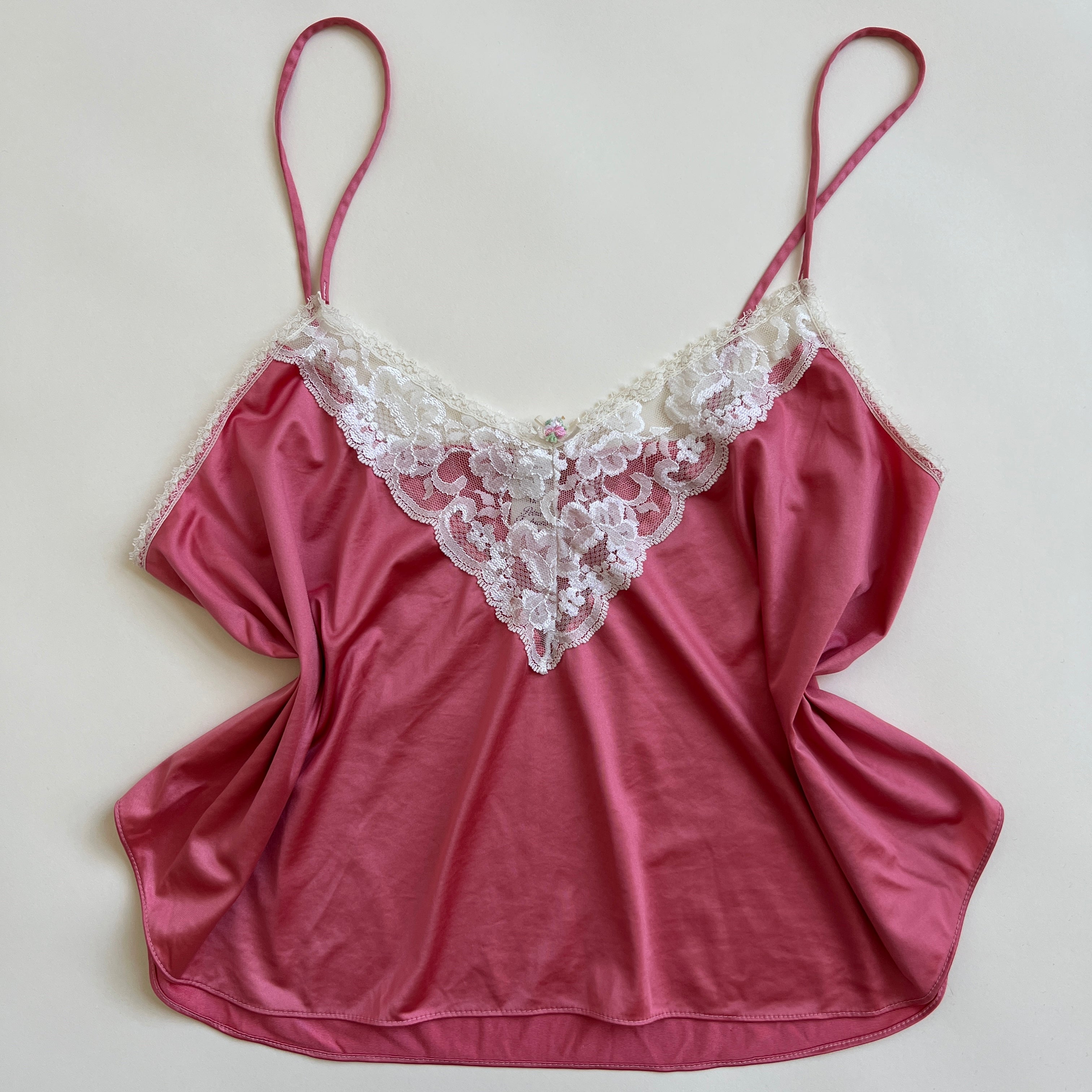 Vintage dusty pink cami