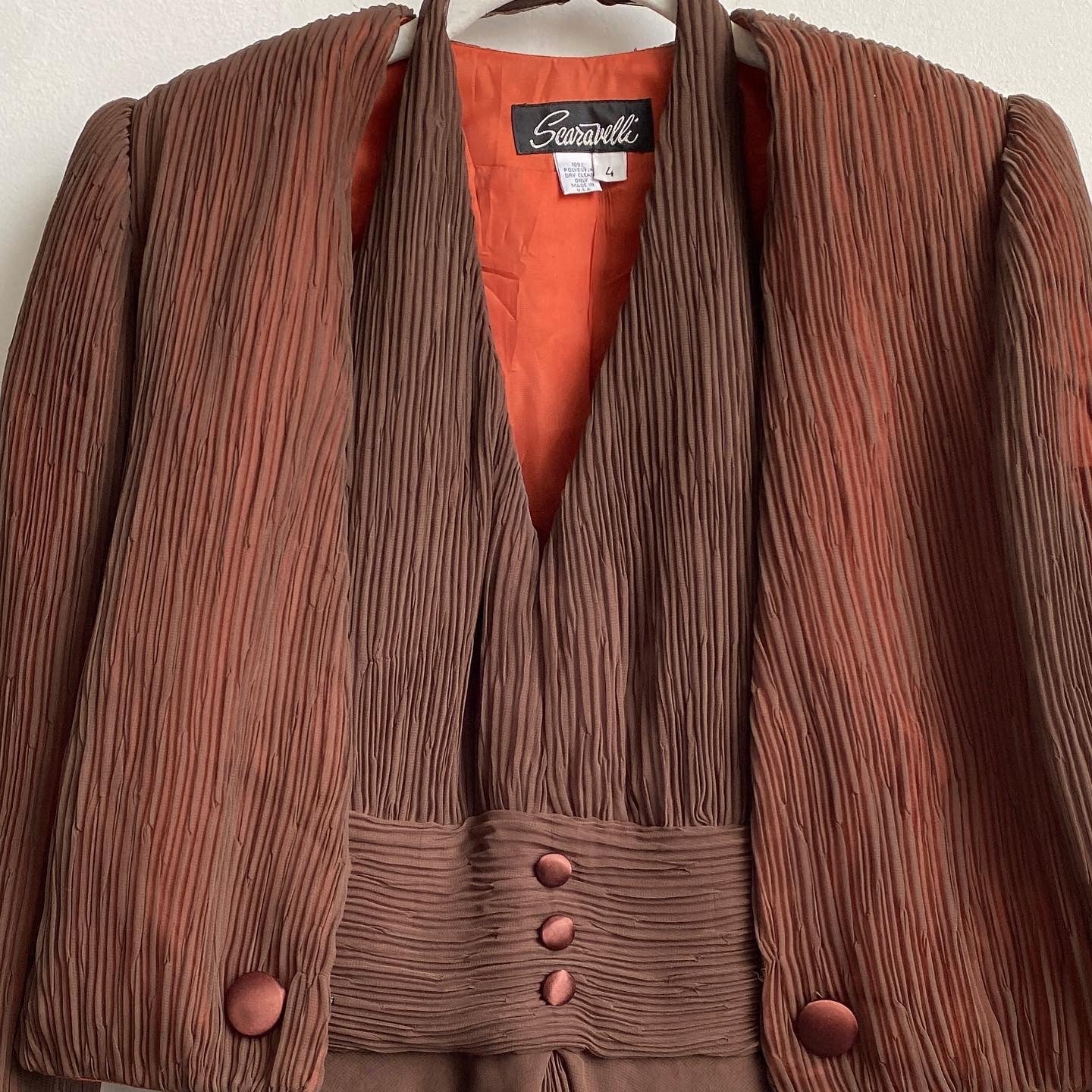 Vintage 90s formal dress & jacket set