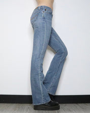 Low Rise Flare Jeans (Small) 