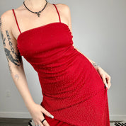Vintage Beaded Fairy Maxi Gown (M/L)