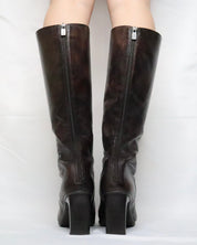 Brown Knee High Boots (8-8.5 US/40 EU)