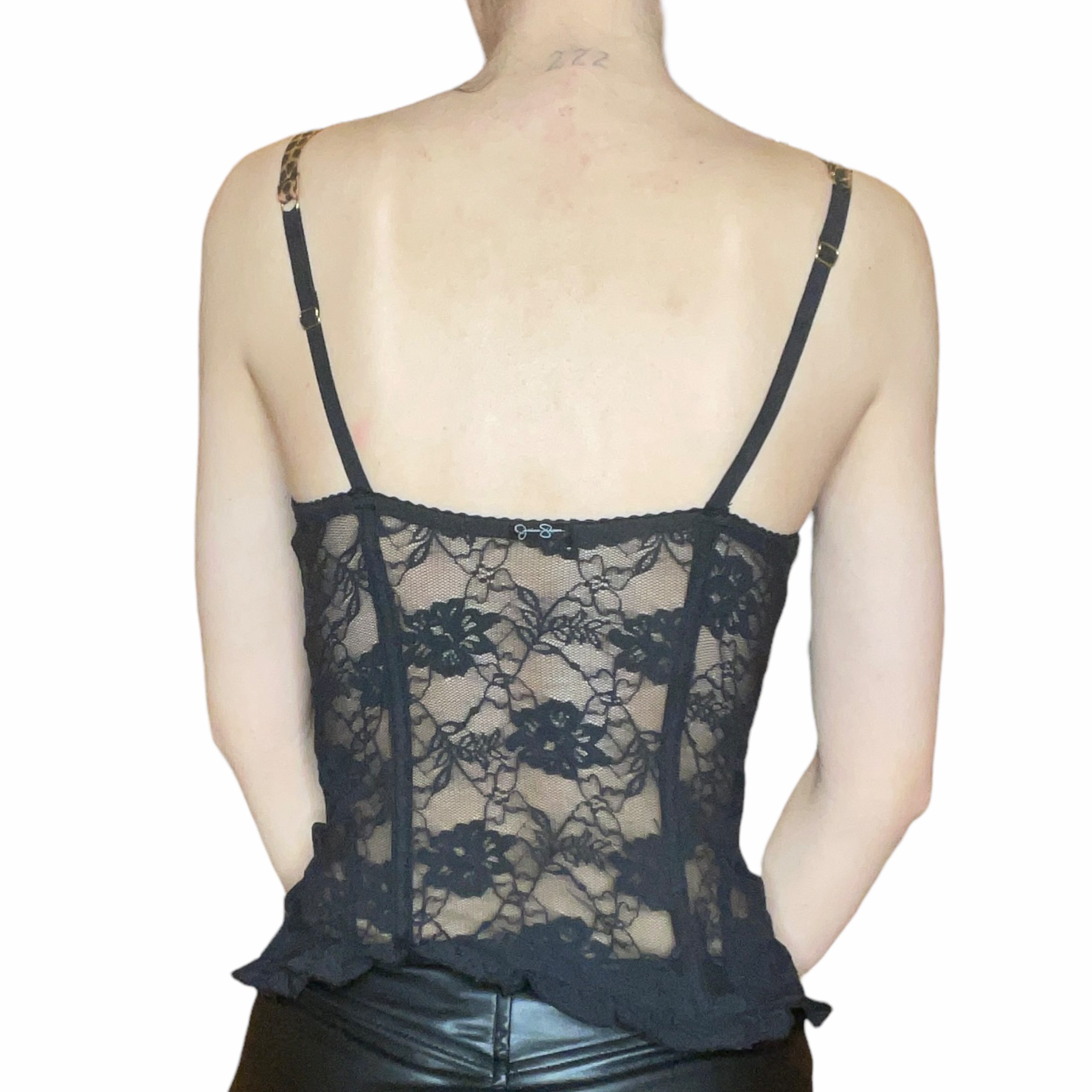 Lace Leopard corset