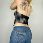 Y2k Plaid Vest Tank Top