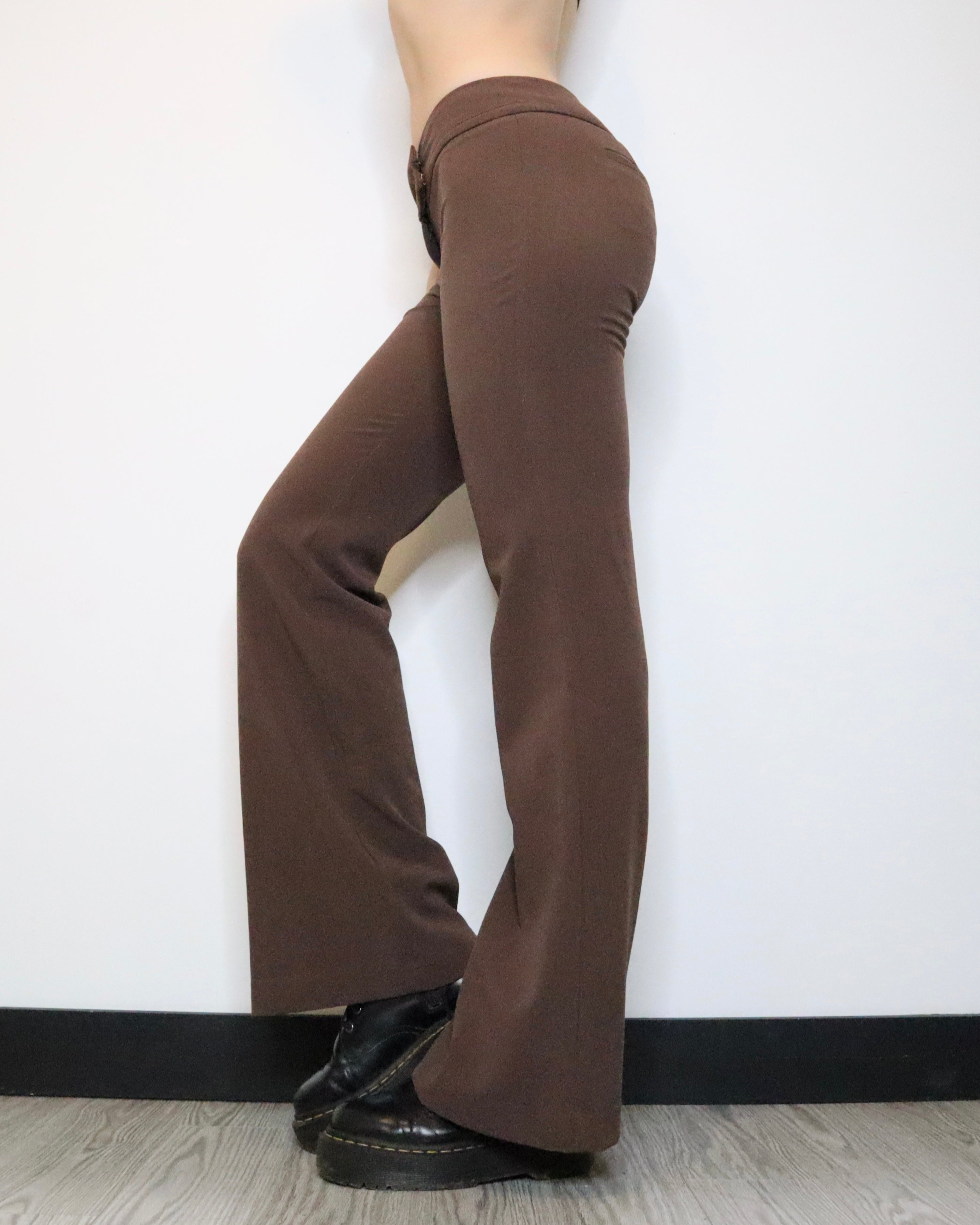Guess Brown Flare Pants (S-M) 