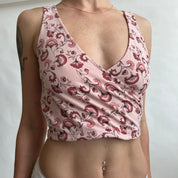 Paisley wrap crop