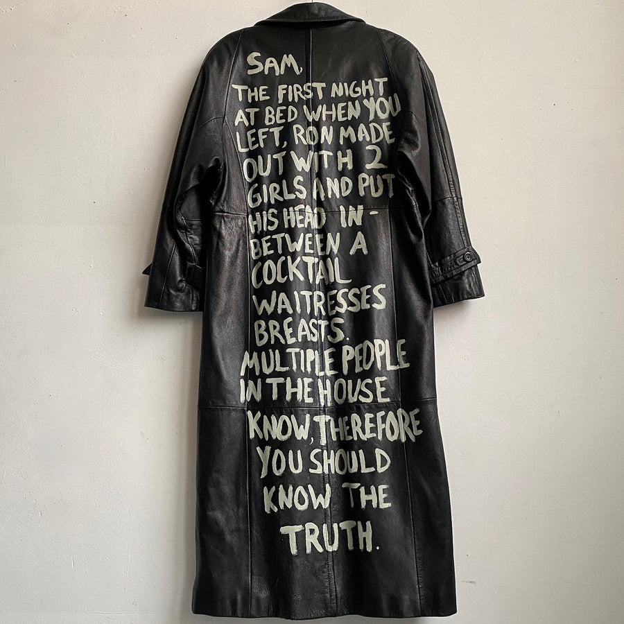 A letter to Sam leather jacket