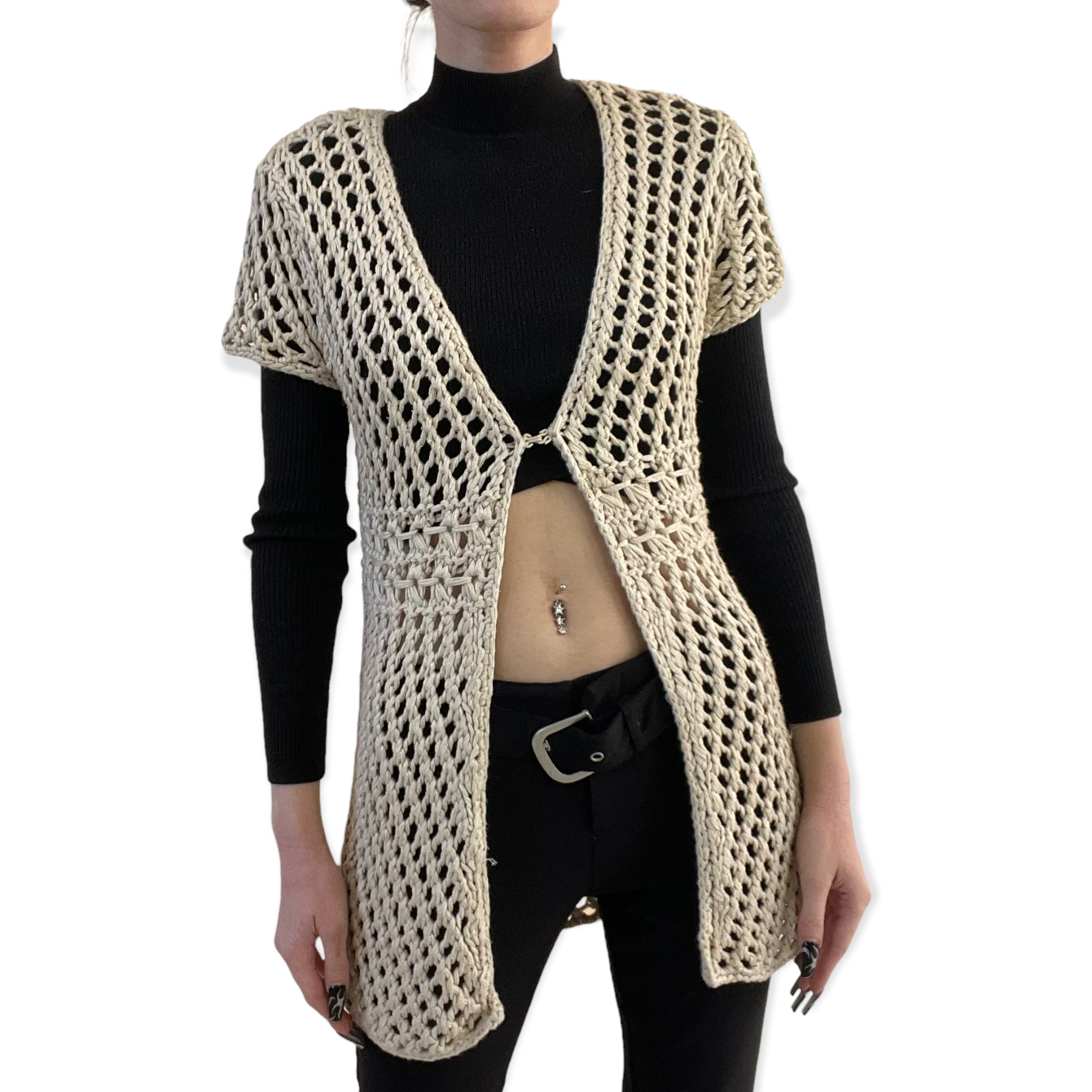 Knit cardigan