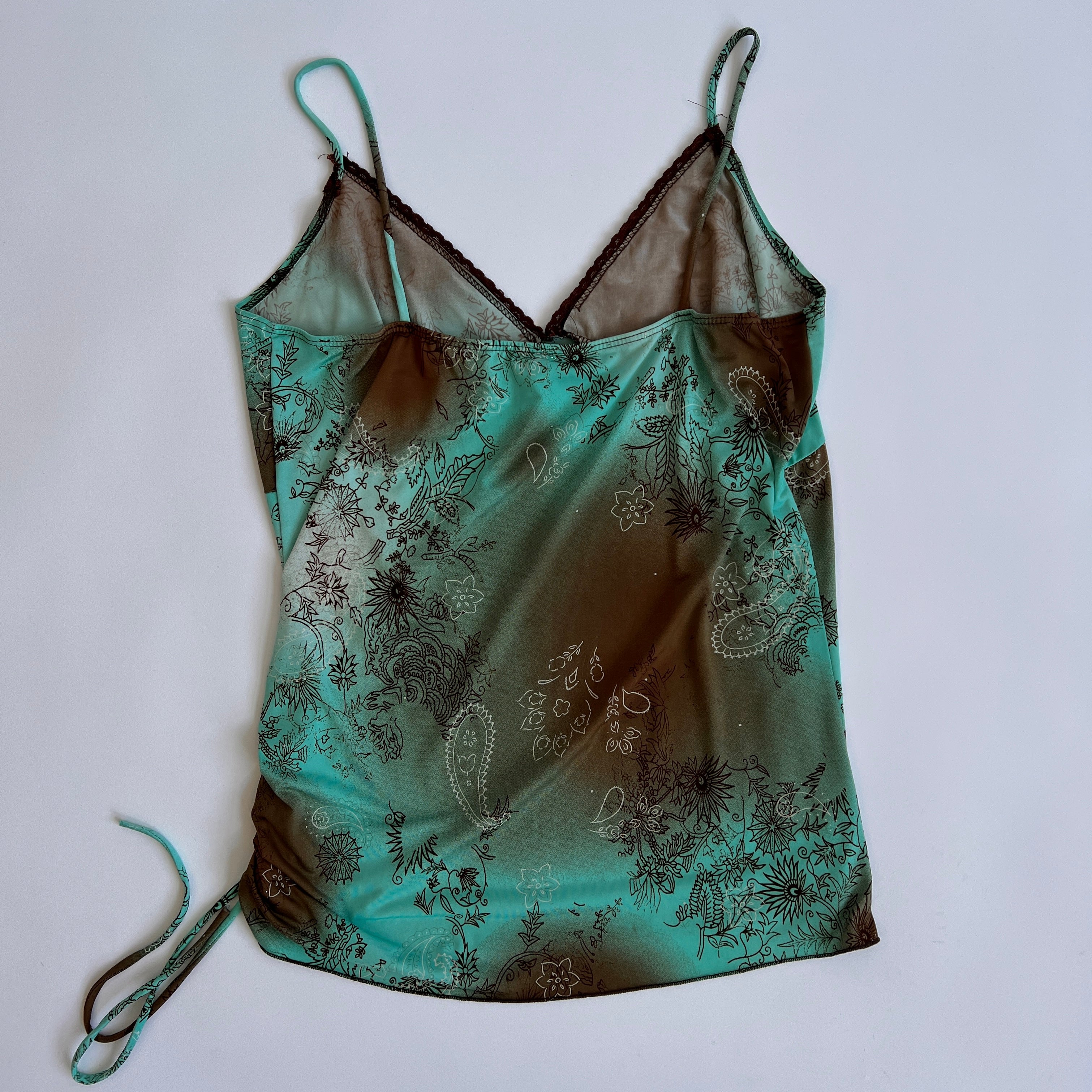 90s paisley fairy cami (L)