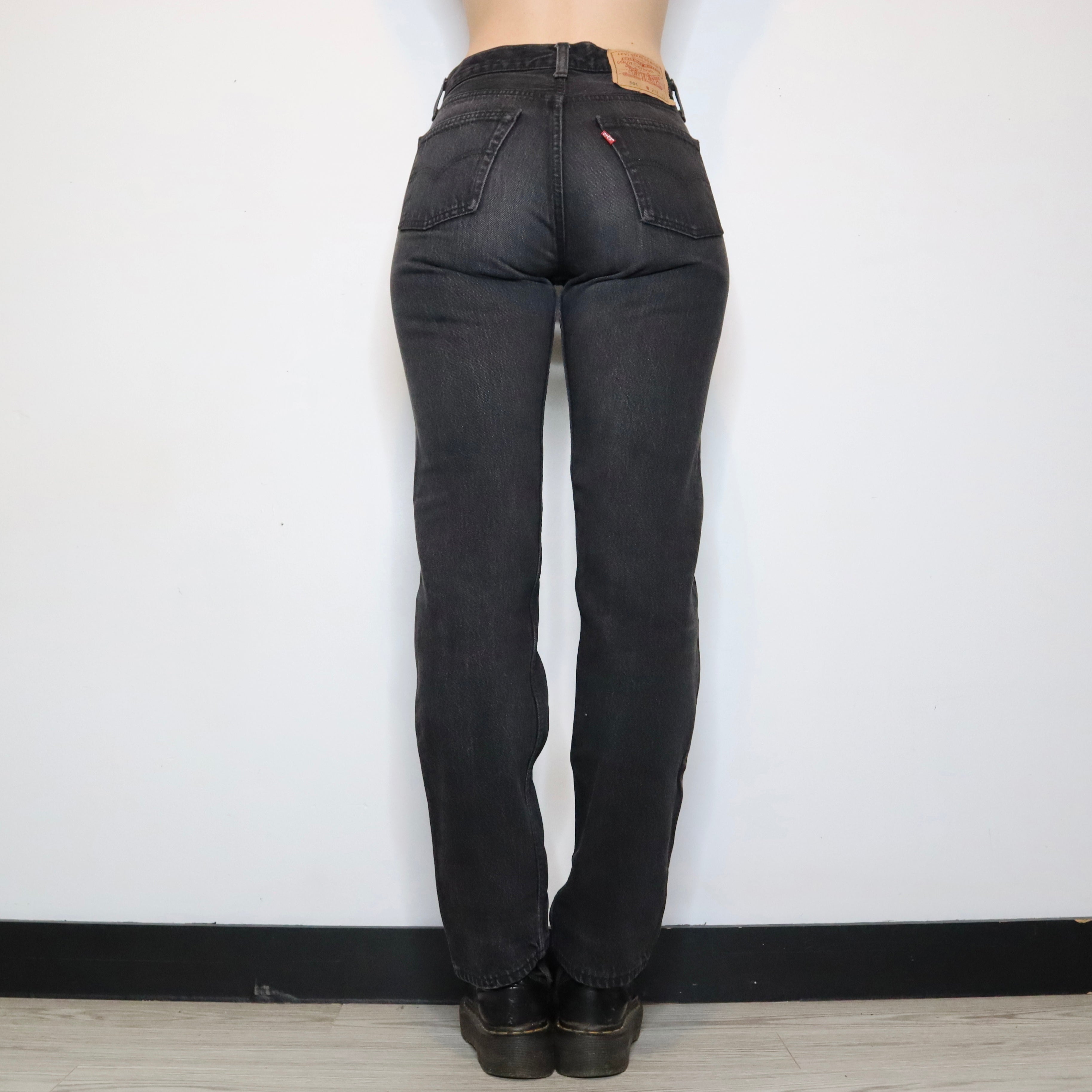 Black Levi's 501 Jeans (S-M)
