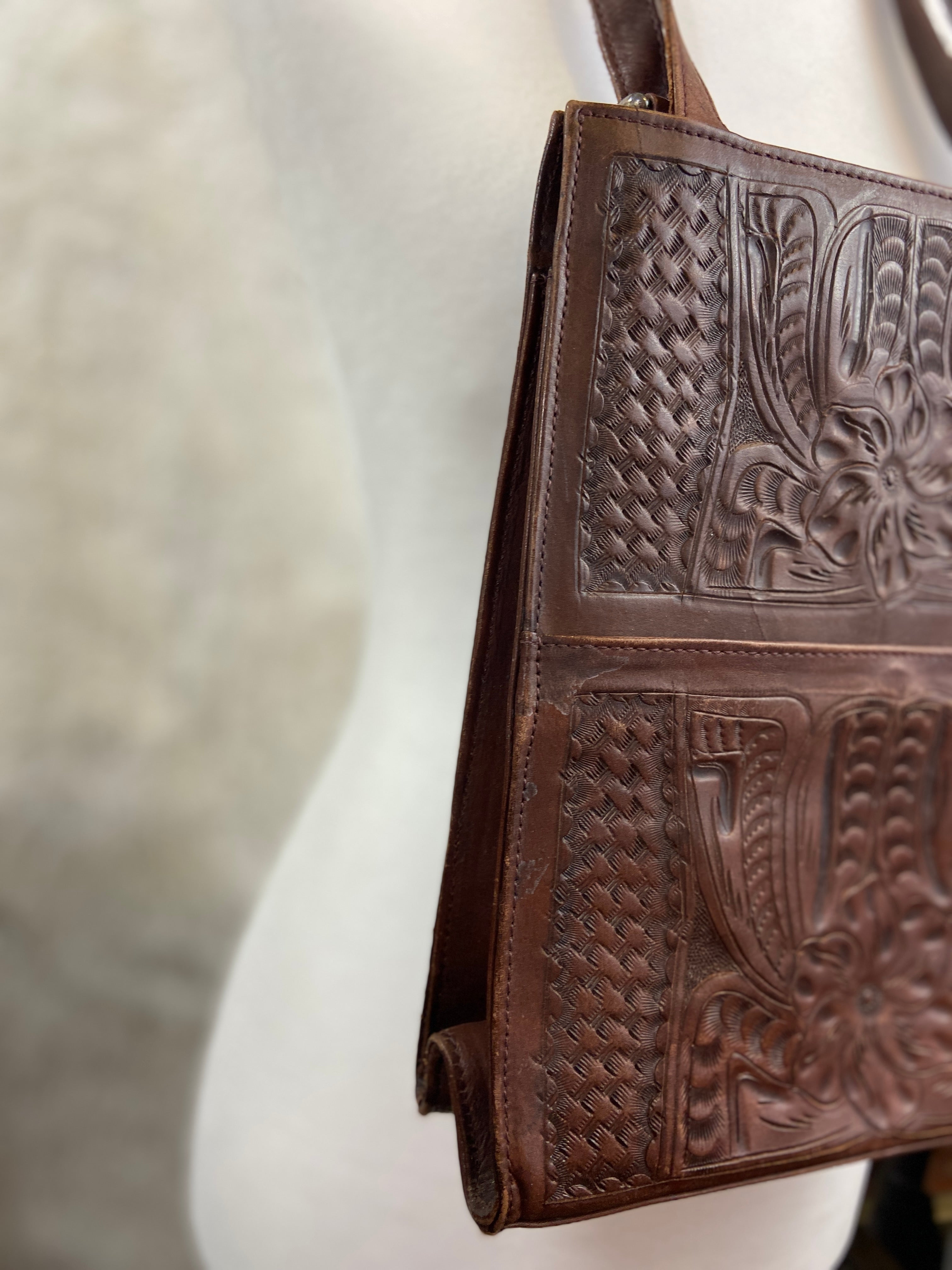 Leaders. In leather bag or backpack