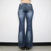Low Rise Flare Jeans (Medium)