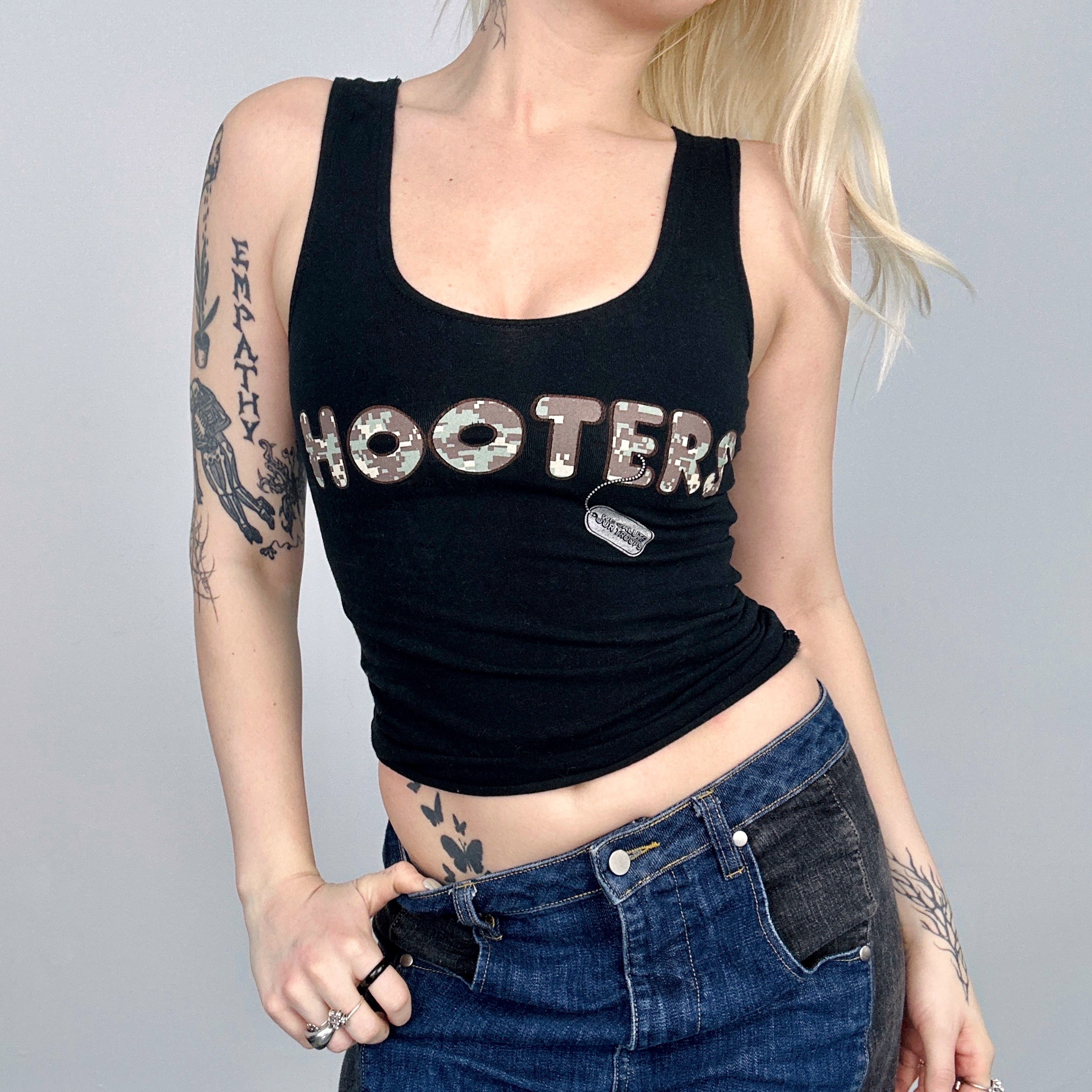 Hooters Camo Tank Top
