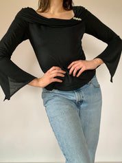 Y2K Evening Blouse