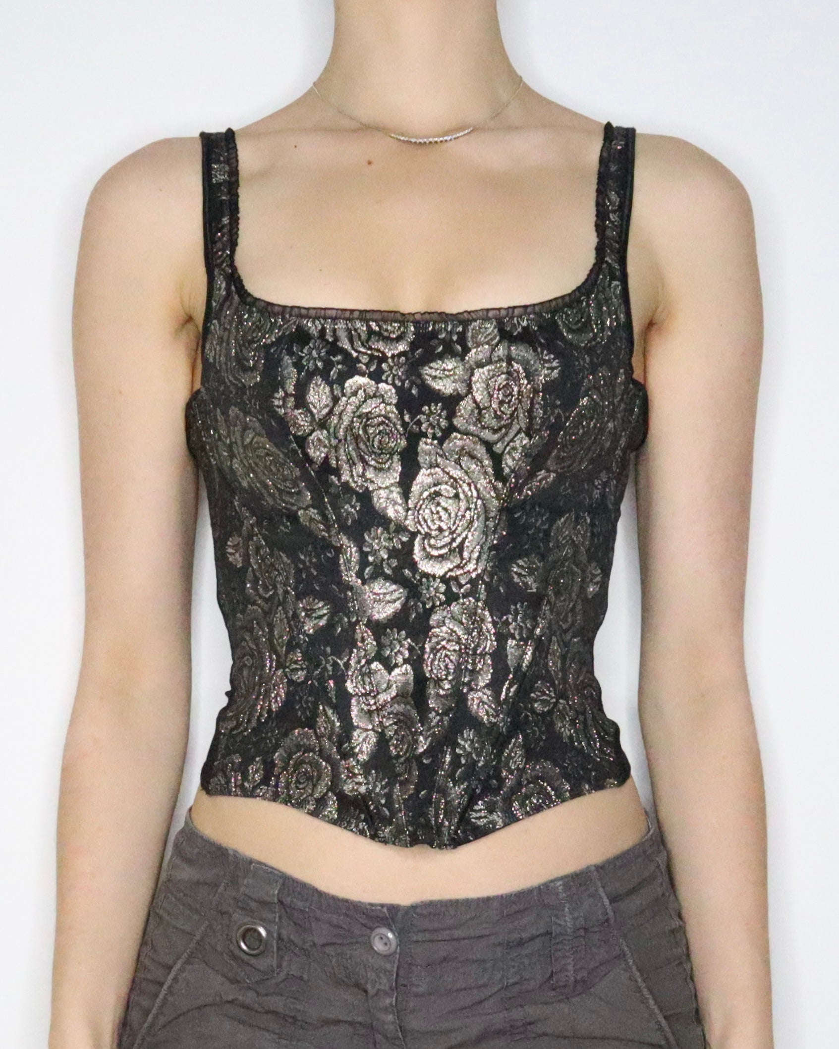 Gold Rose Corset (Small/34B)