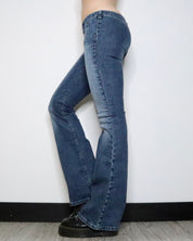Low Rise Flare Jeans (Small) 