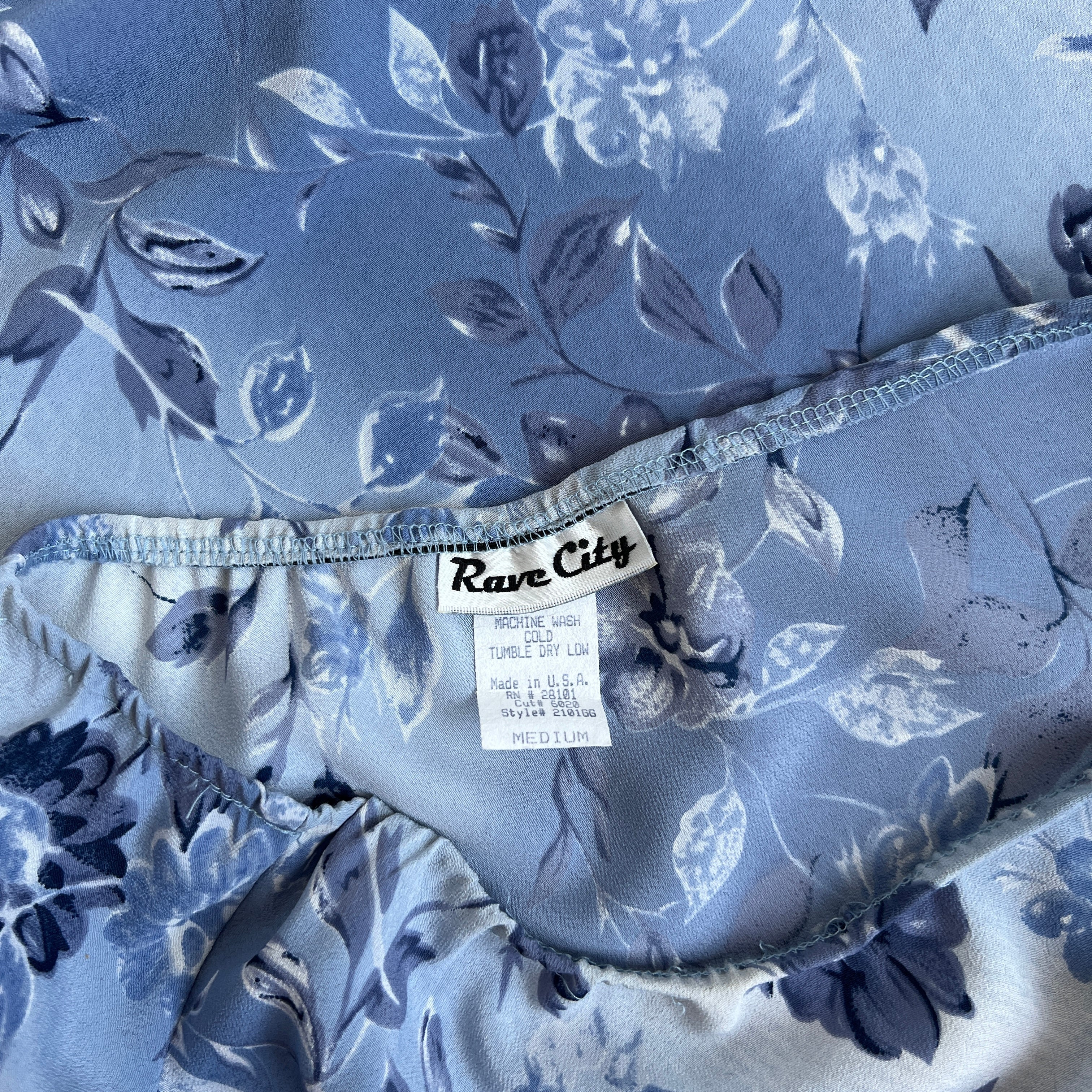 00s ombré floral maxi skirt