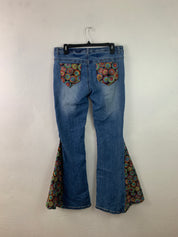 Disco flair jeans
