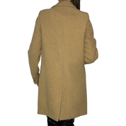 beige blazer coat