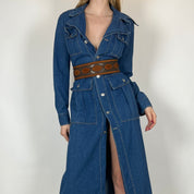 Vintage 70s Funky Waist Belt (S)