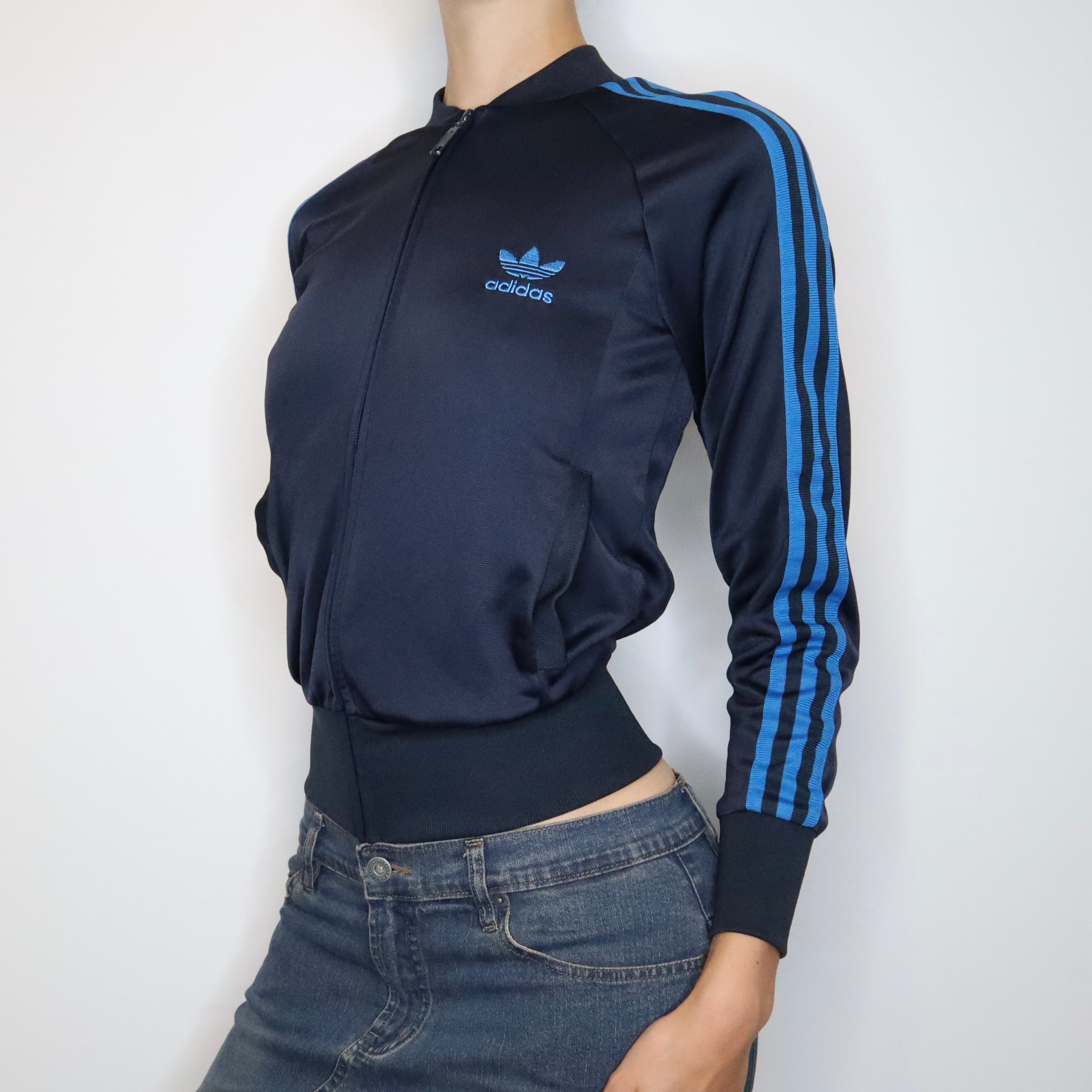 Adidas Zip Up Track Jacket (XS) 