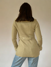 Y2K Faux Fur Cardigan
