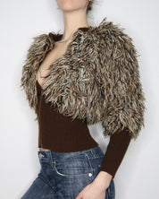 Rare 70s French Shag Jacket (XS-S)