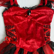 Goth fairy top