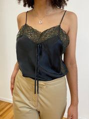 Black lace bodysuit