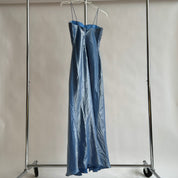 90s iridescent formal dress