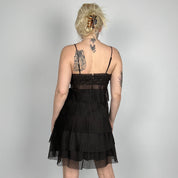 BCBG Chocolate Brown Party Dress (S)
