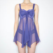 Blue Fairy Babydoll Slip (S-M)