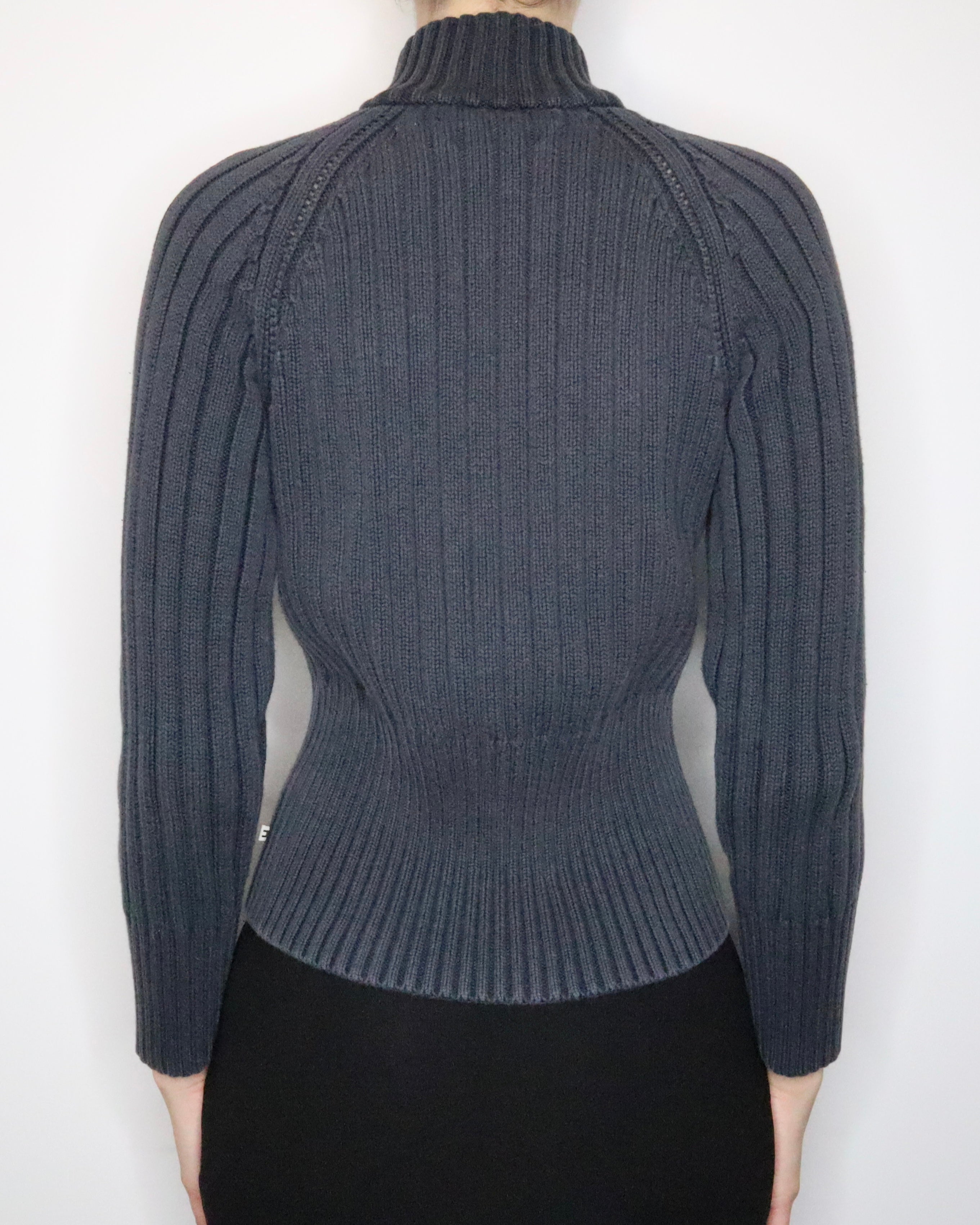 Tommy Hilfiger Zip Up Sweater (Medium) 