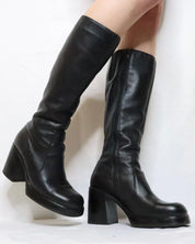 Knee High Platform Boots (8 US)