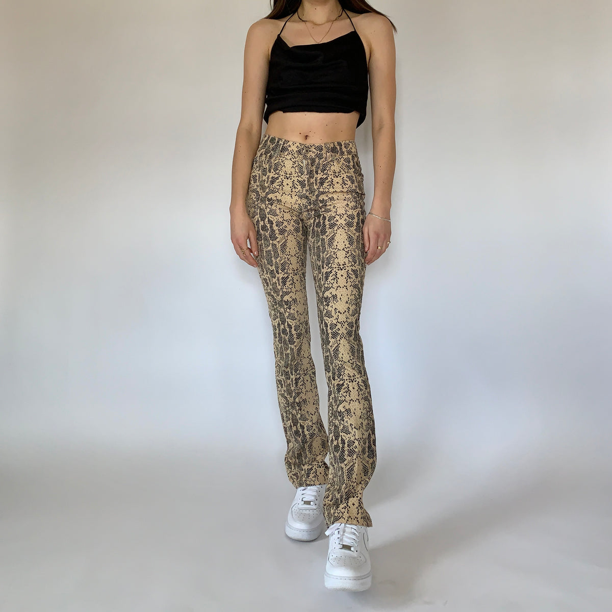 Y2K Guess Snake Print Pants