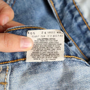 Levi's High Waisted Denim Shorts (Small) 