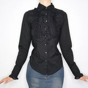 90s PATRIZIA PEPE Button Up Blouse (S/M)