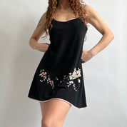 cherry blossom mini slip (XL)