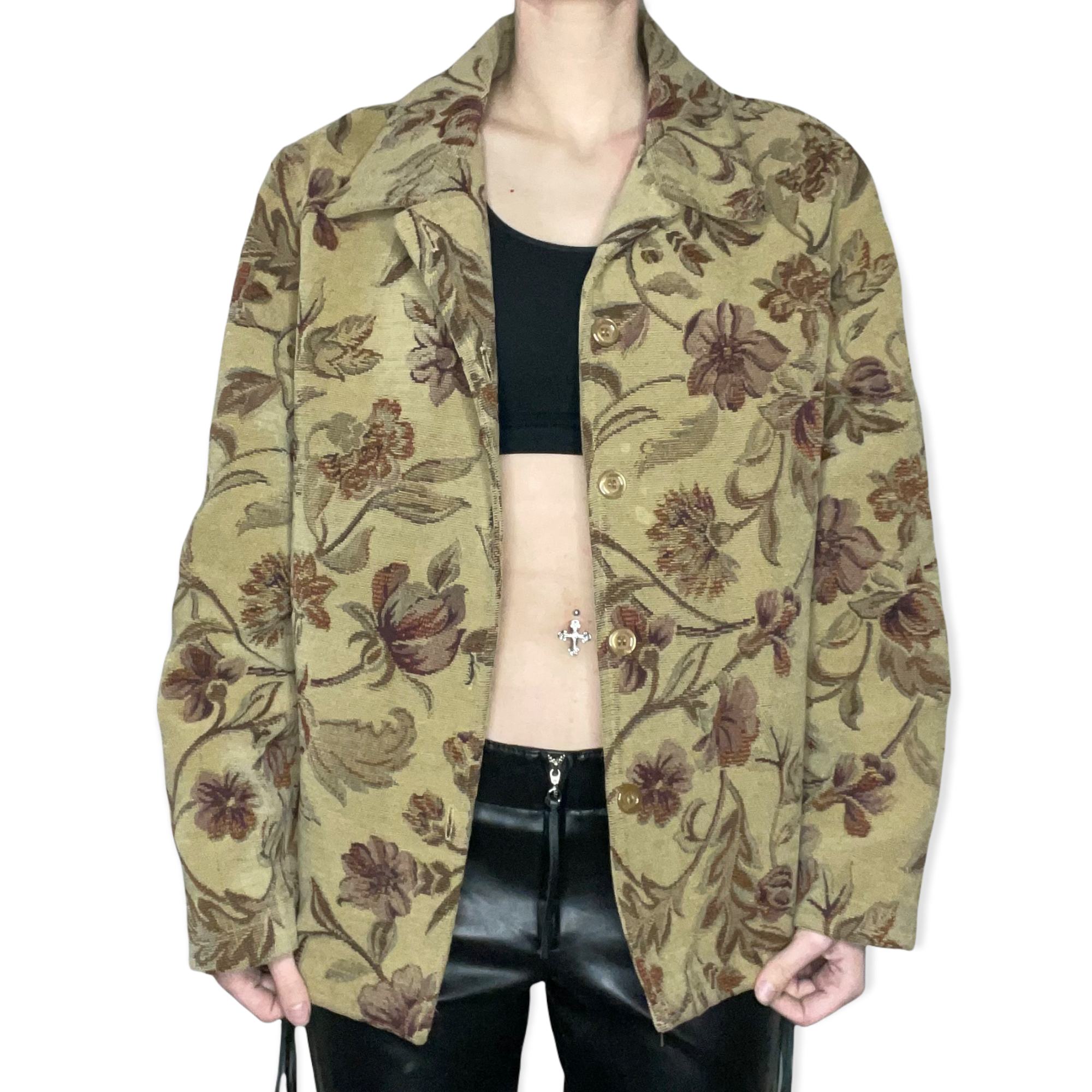 Vintage floral jacket