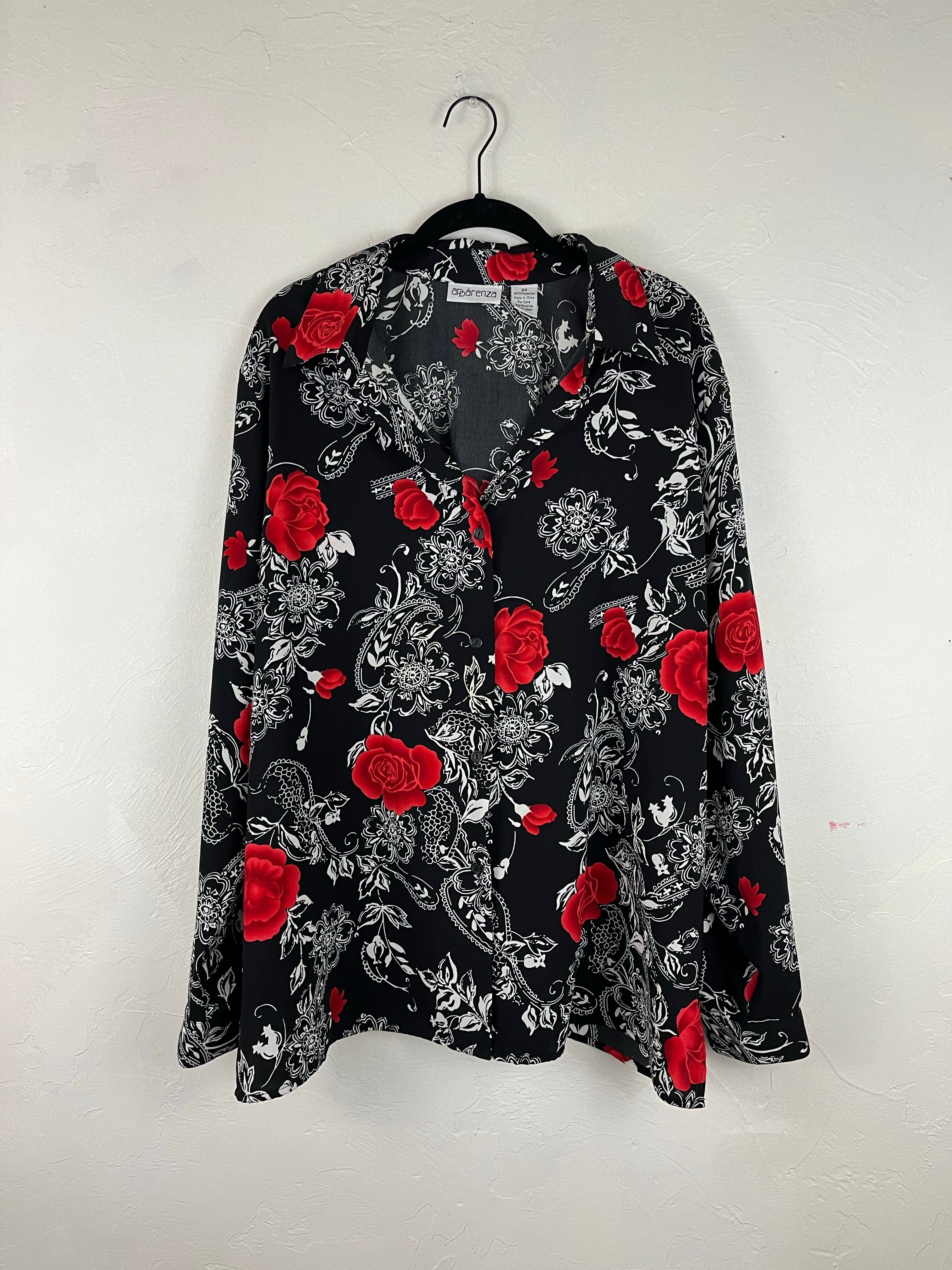 Rosie button down 2XL